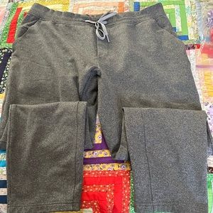 Men’s Lululemon Joggers Sweats, Heather Gray, size XXL
